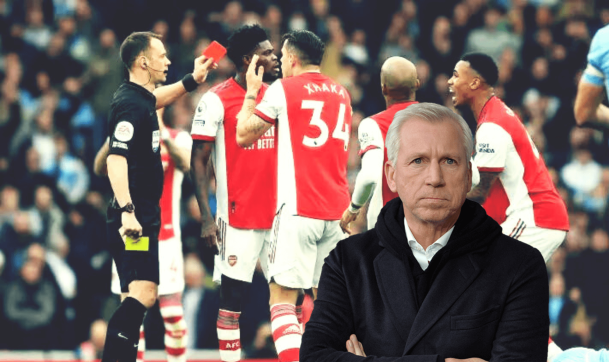 Alan Pardew Yellow Cards