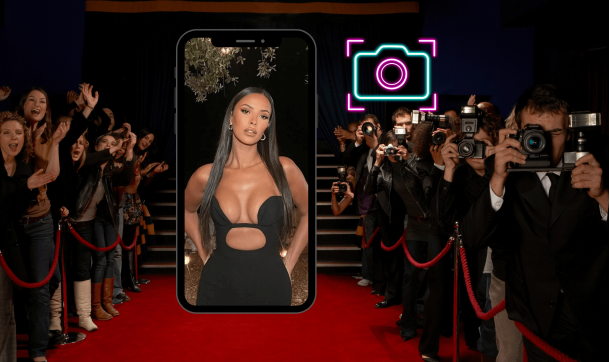 Maya Jama Pose