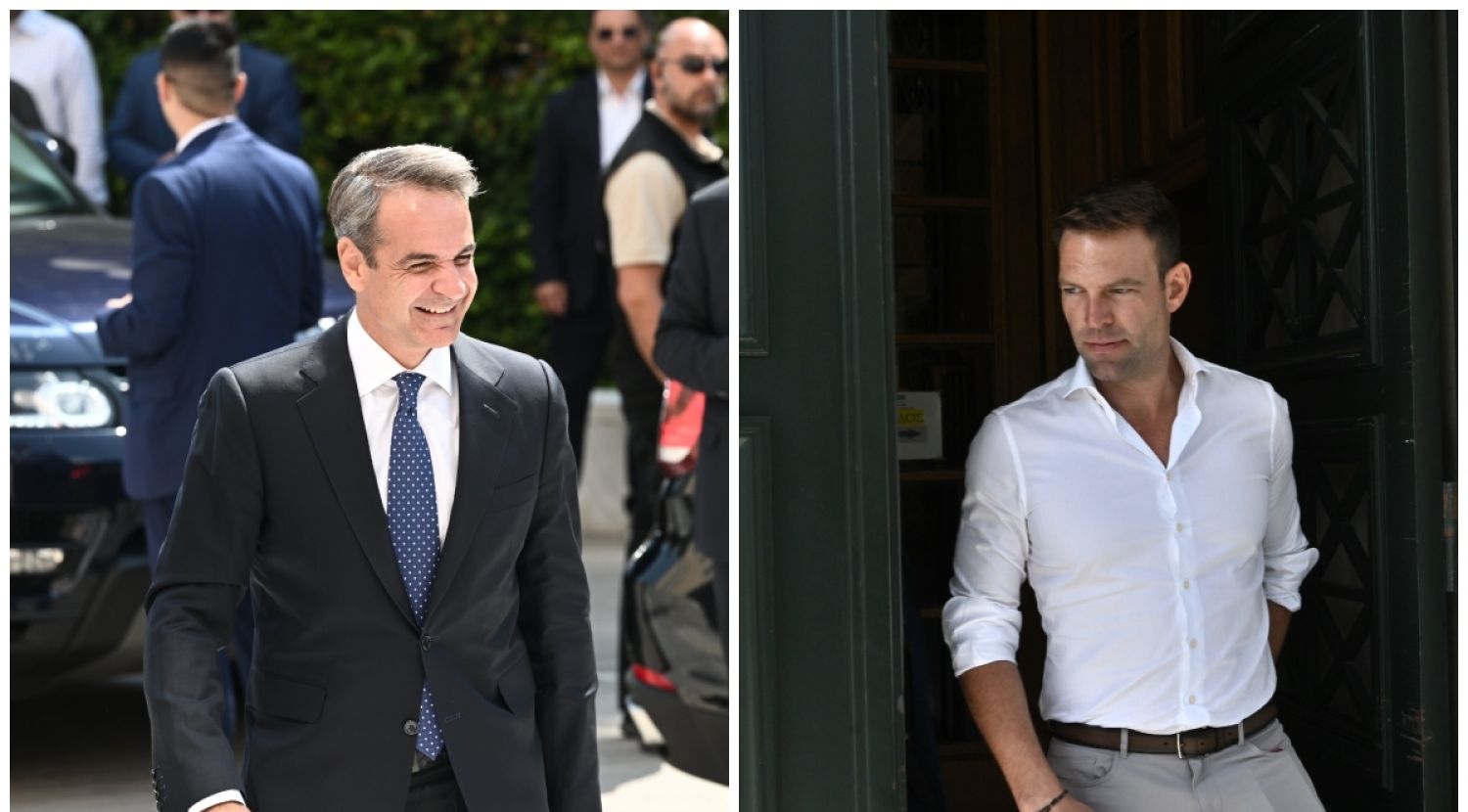 Μητσοτάκης και Κασσελάκης, Συνεχάρησαν Ολυμπιακό και Παναθηναϊκό AKTOR για τις προκρίσεις που πήραν
