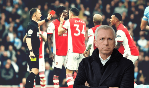 Alan Pardew Yellow Cards